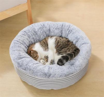  冬 暖かい 猫用 クッションマット 半密閉型 猫用ベッド 犬用ベッド 四季 ペット用品の商品画像