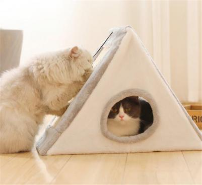 猫用クライミングフレーム サイザル麻 猫用スクラッチボード 猫用ベッドキャットハウスの商品画像