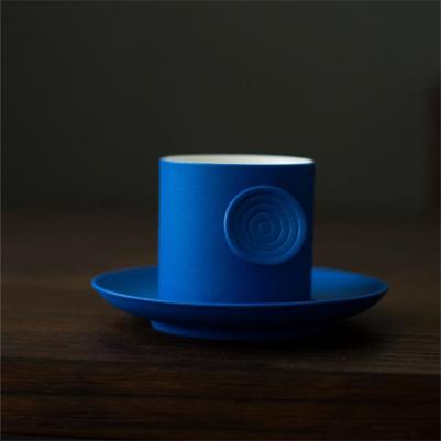 ティーカップ シンプル ピュアカラー コーヒーカップ 家庭用 手作り カップ 大人気の商品画像