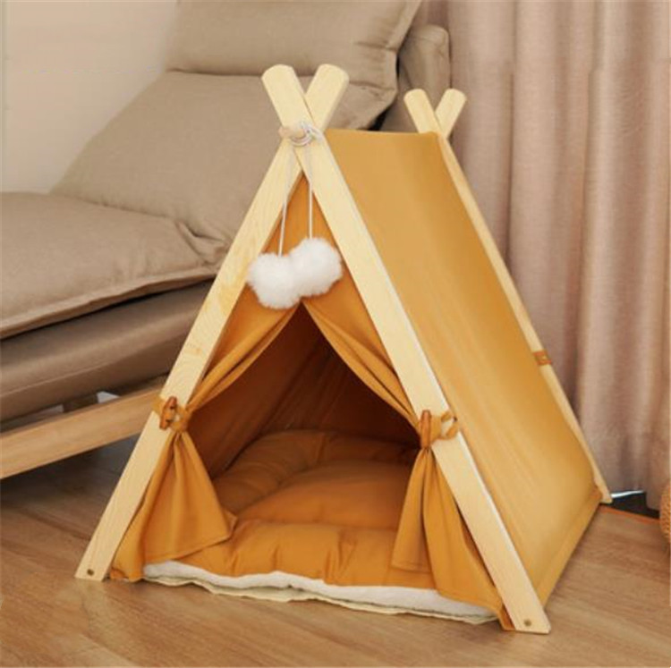 ペットのテント 取り外し可能で洗える 大人気 猫の犬小屋 暖かい 四季 犬の犬小屋