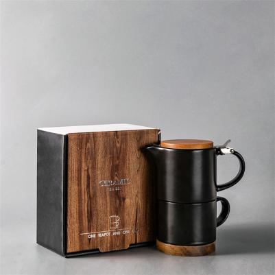 デザインセンス コーヒーカップ セラミック マグカップ セット ケトル+カップの商品画像
